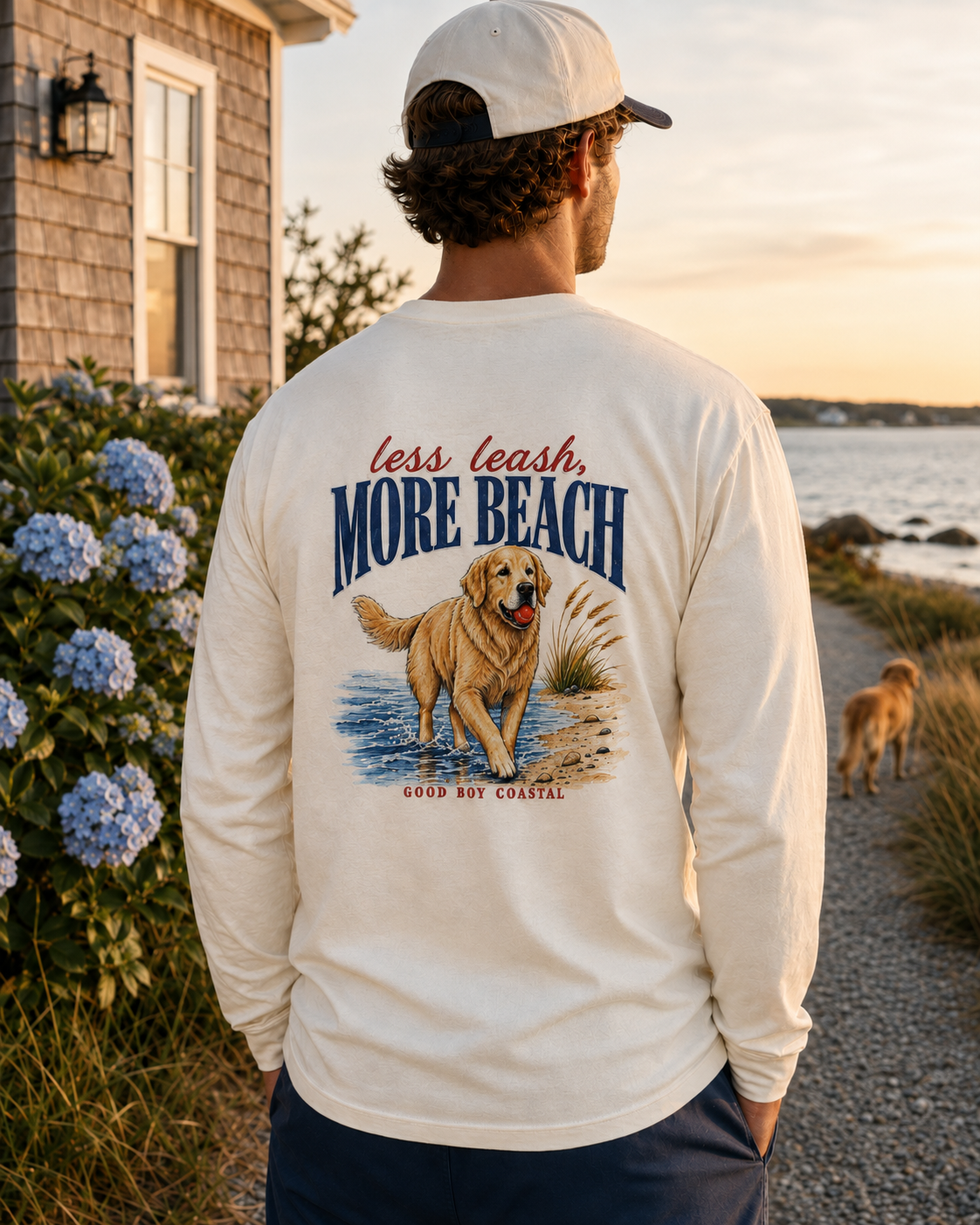 Less Leash, More beach Long Sleeve