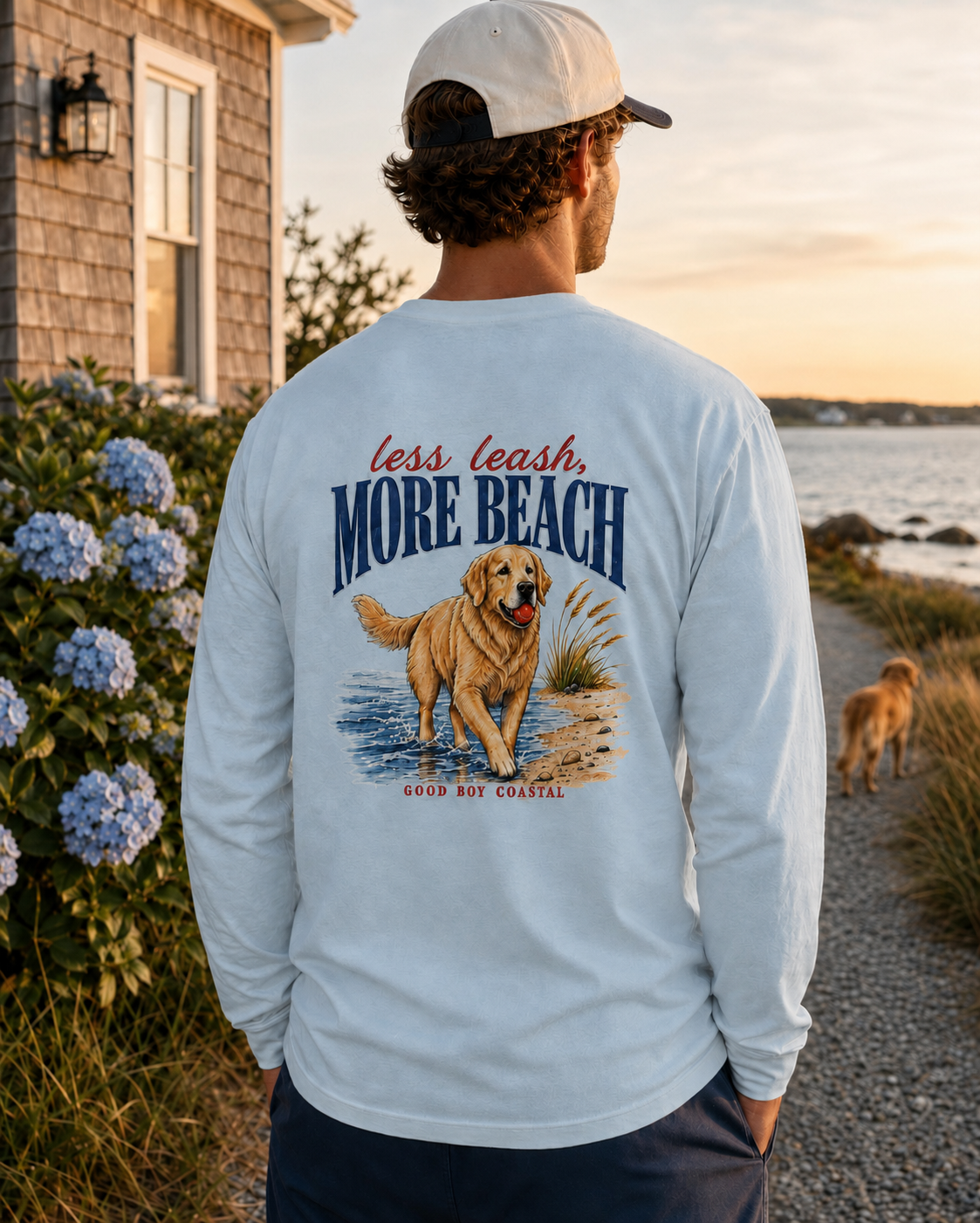 Less Leash, More beach Long Sleeve