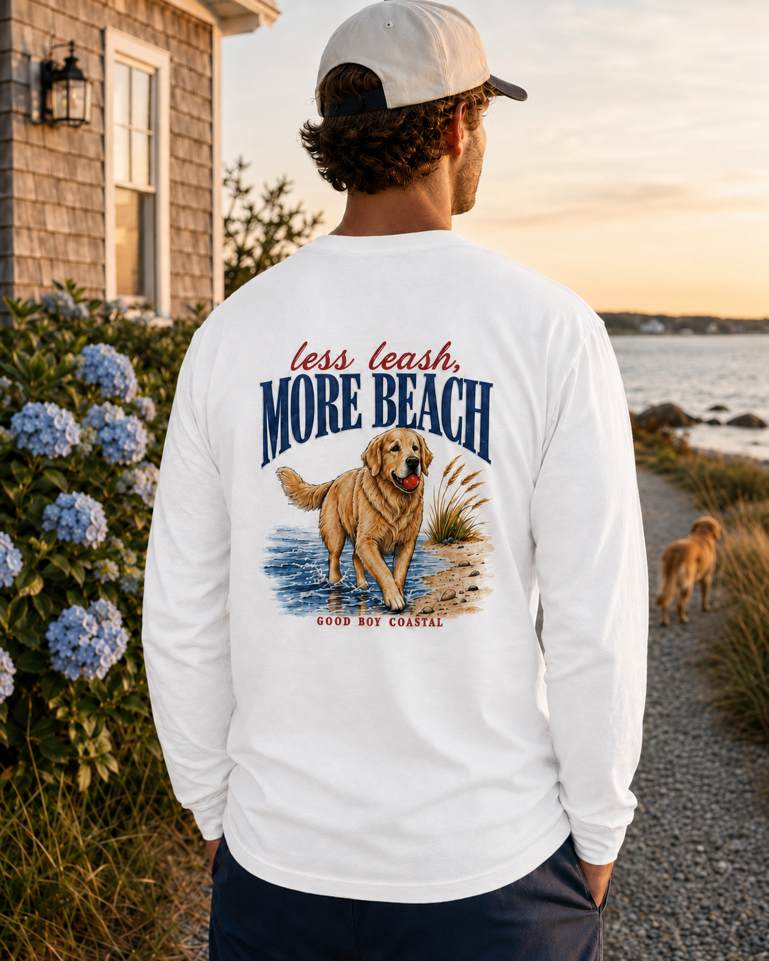 Less Leash, More beach Long Sleeve