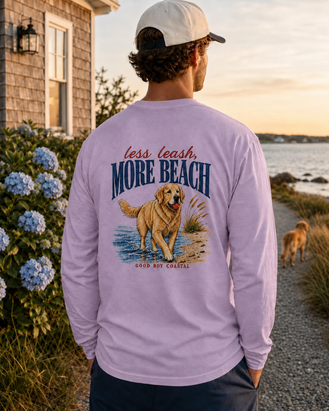 Less Leash, More beach Long Sleeve